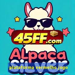 plataforma vermelho jogo